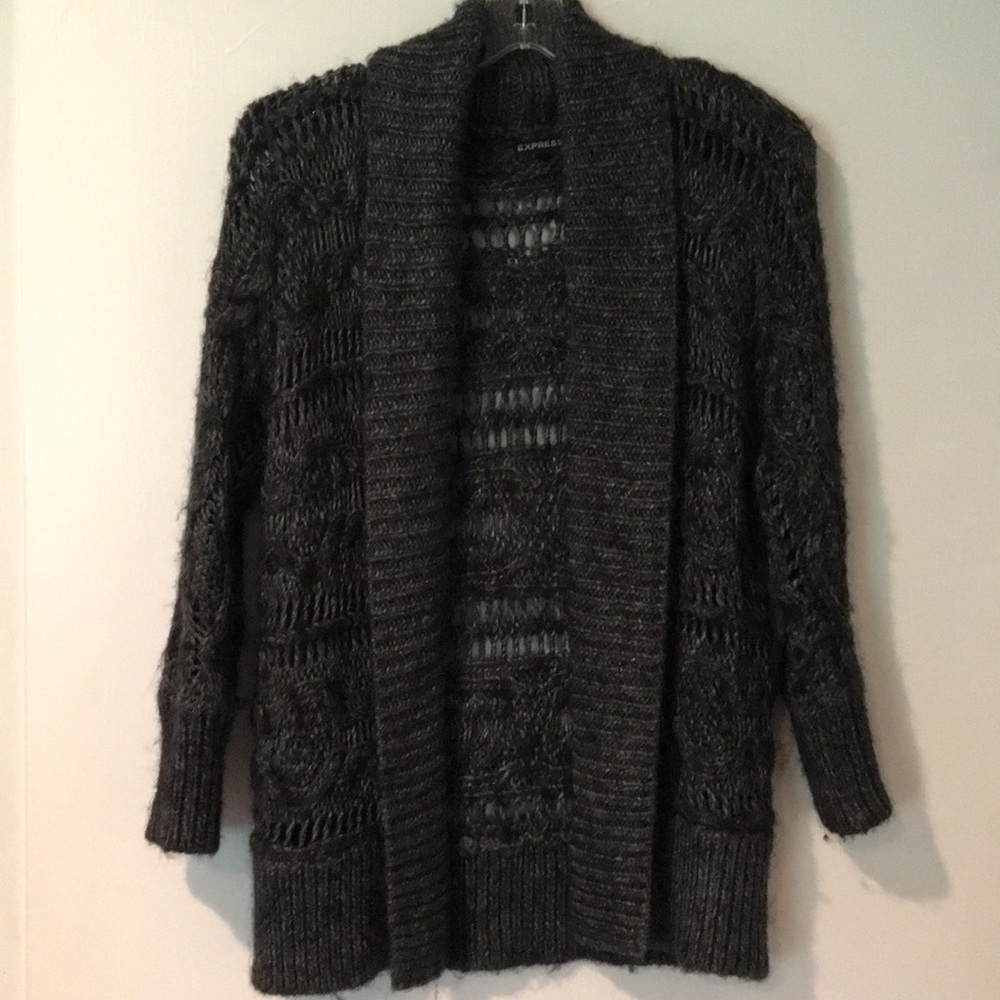 Express sweater cardigan